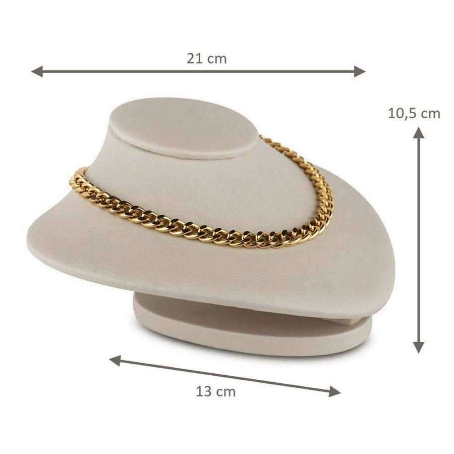 Busto Abajur Inclinado M Dunny Champagne