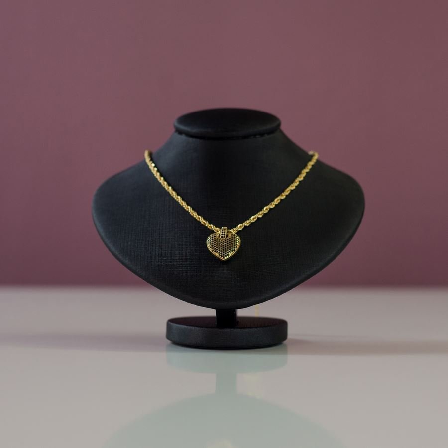 Busto Abajur P Dunny Preto