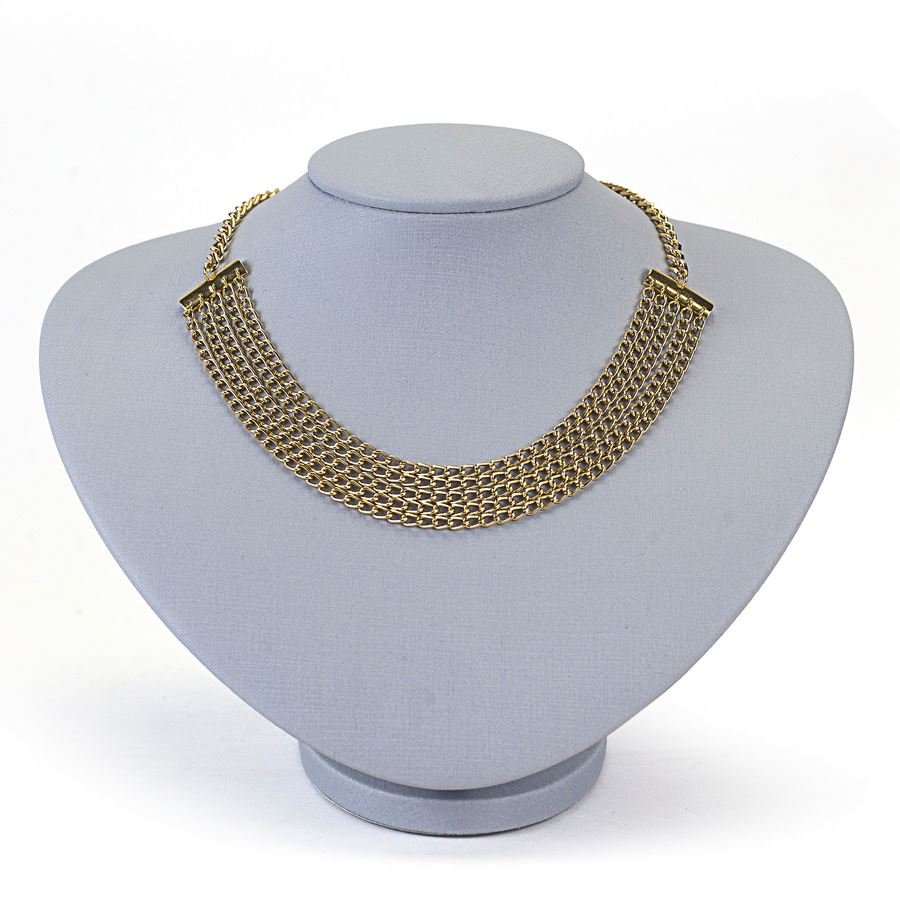 Busto Expositor Grande para Gargantilhas - 18x26x19,5 cm. Dunny Lavanda