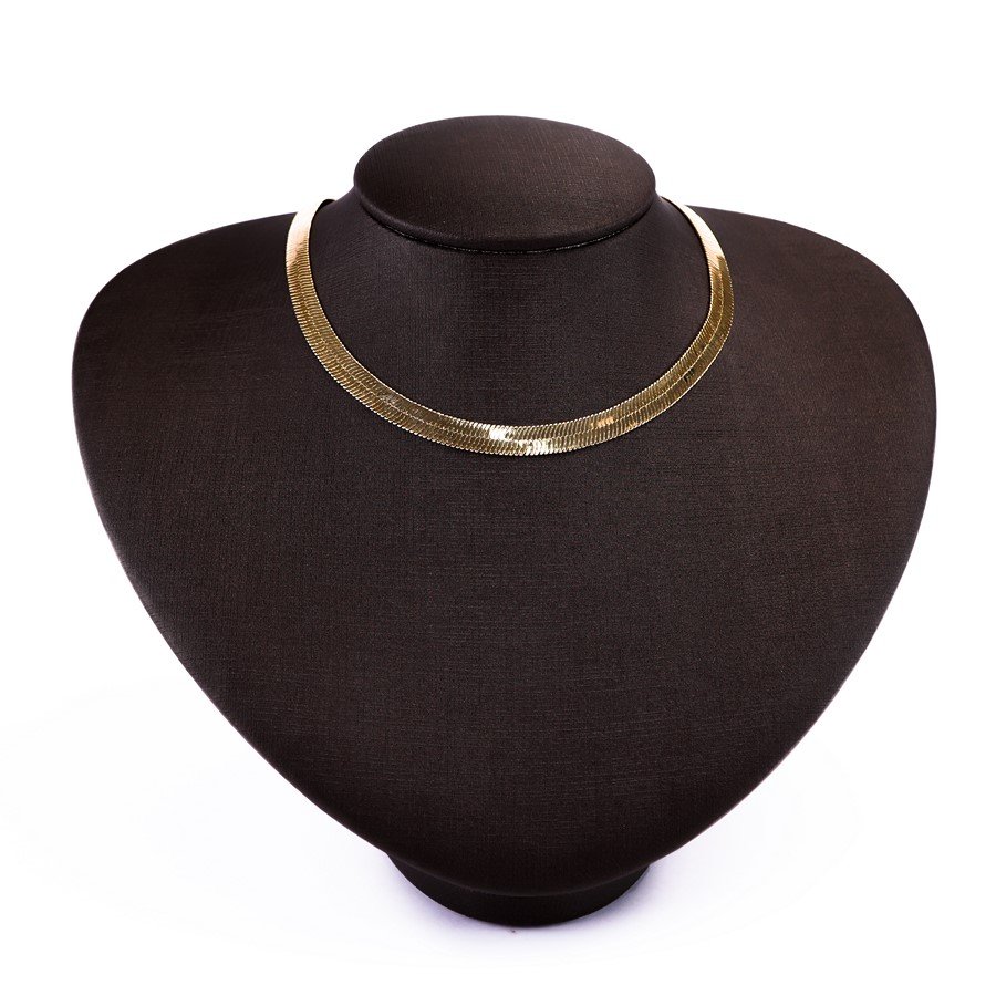 Busto Expositor Grande para Gargantilhas - 18x26x19,5 cm. Dunny Coffe