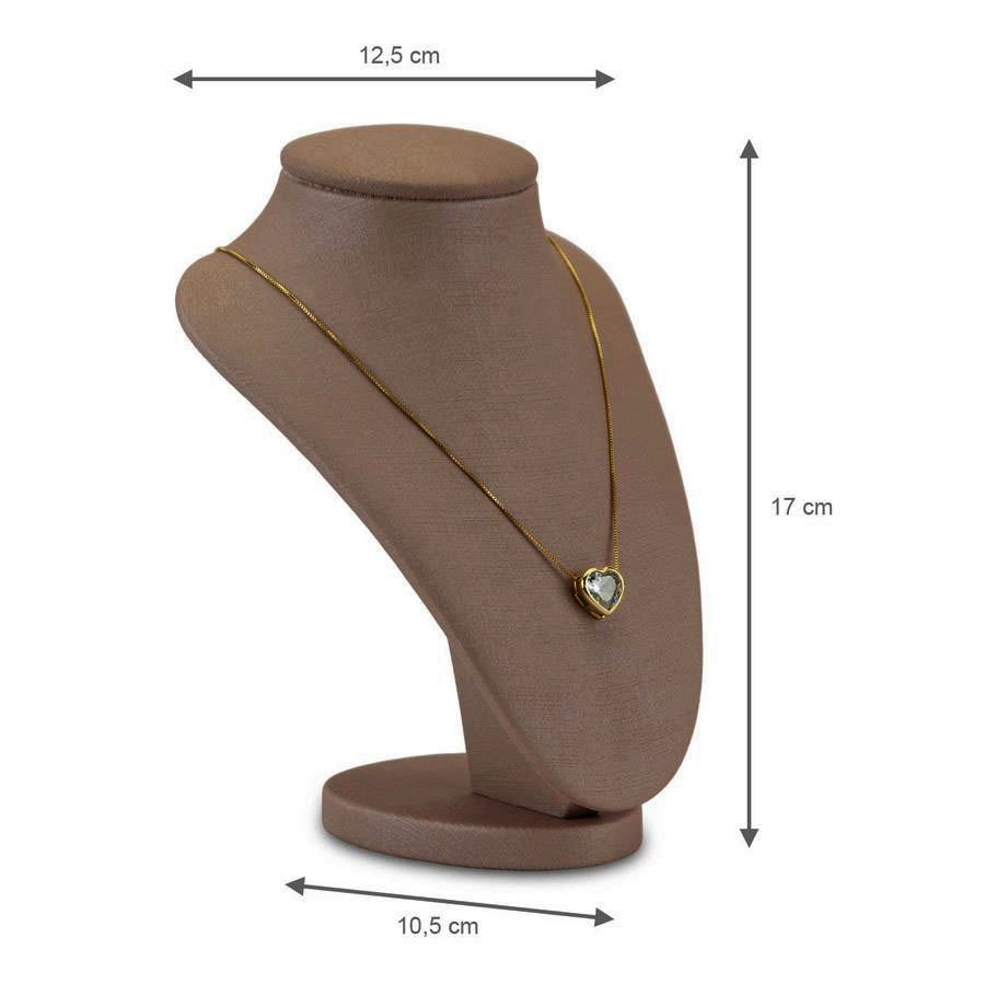 Busto Manequim PP Dunny Capuccino