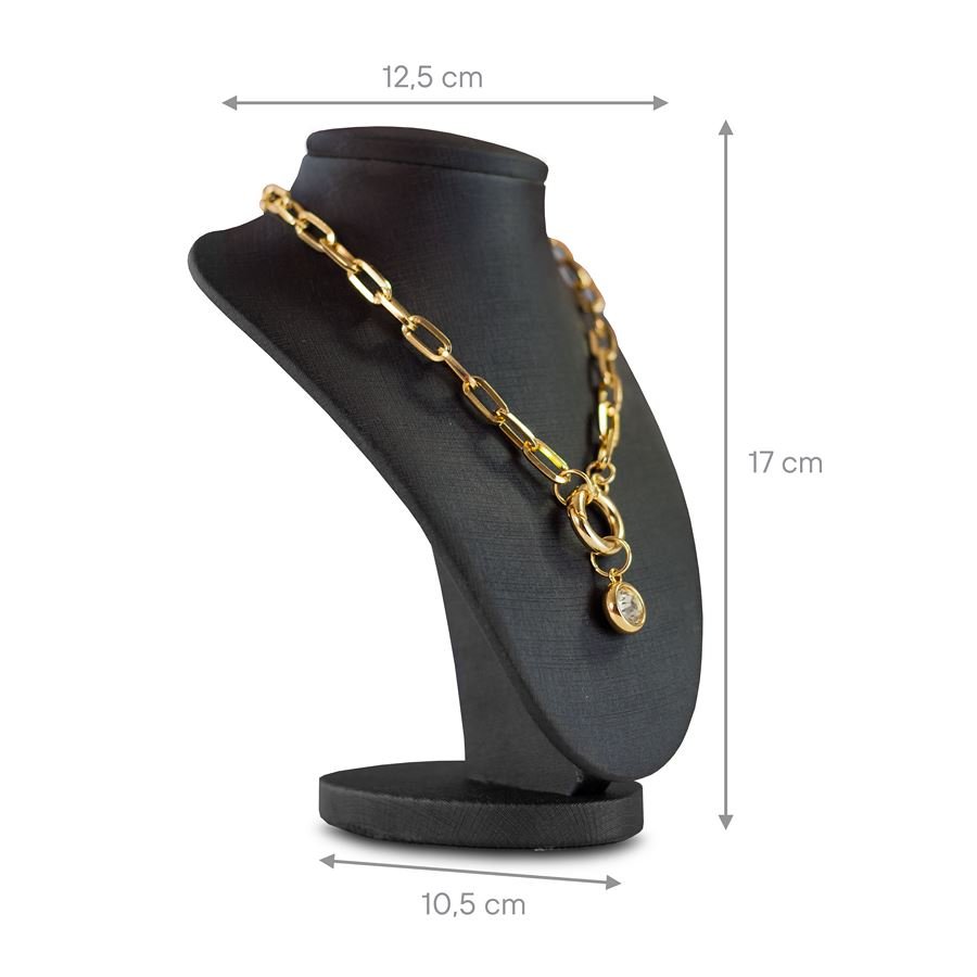 Busto Manequim PP Dunny Preto