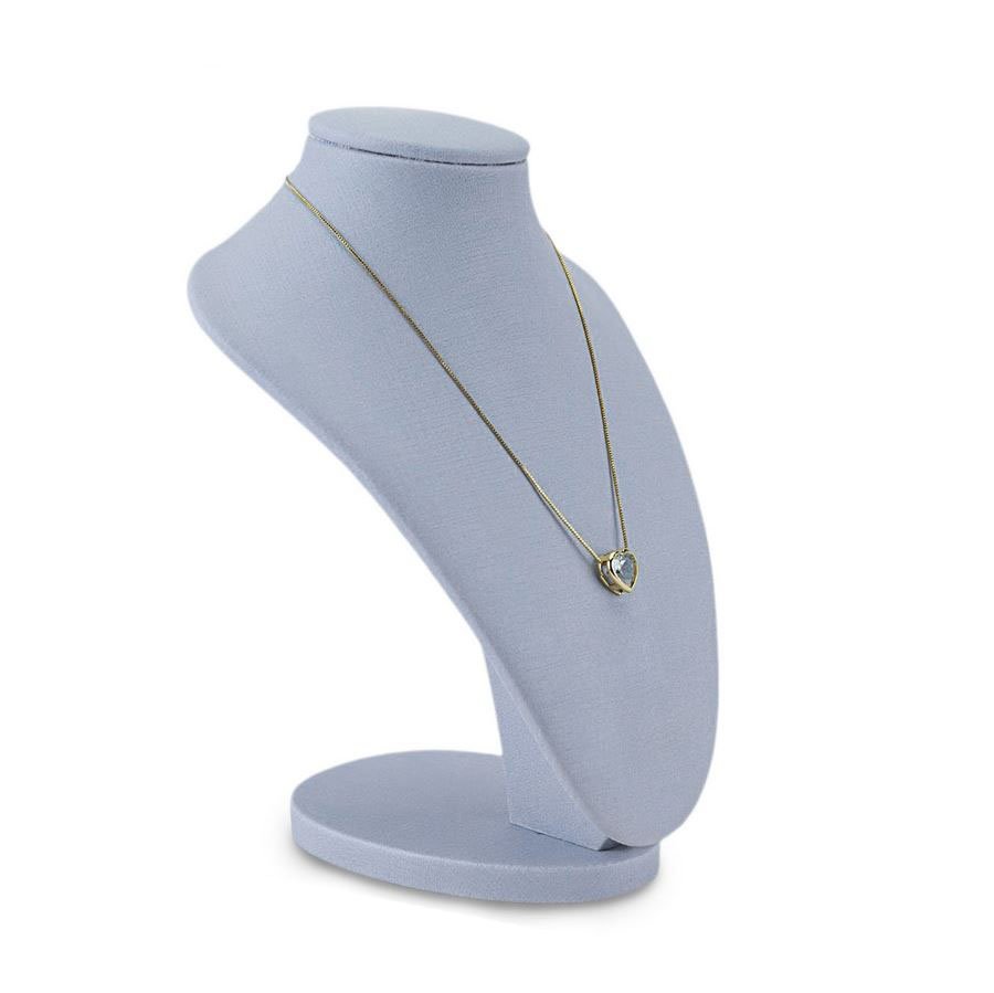 Busto Expositor Pequeno para Gargantilhas - 16x14x21 cm. Dunny Lavanda