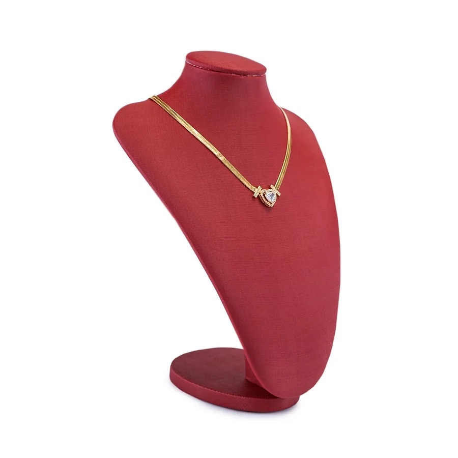 Busto Expositor Médio para Gargantilhas - 18x15x25 cm. Dunny Rubi