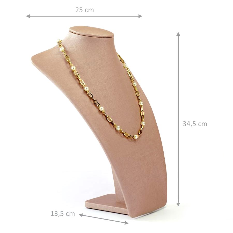 Busto Linea GG - 25x13,5x34,5 cm Dunny Rosa Cha