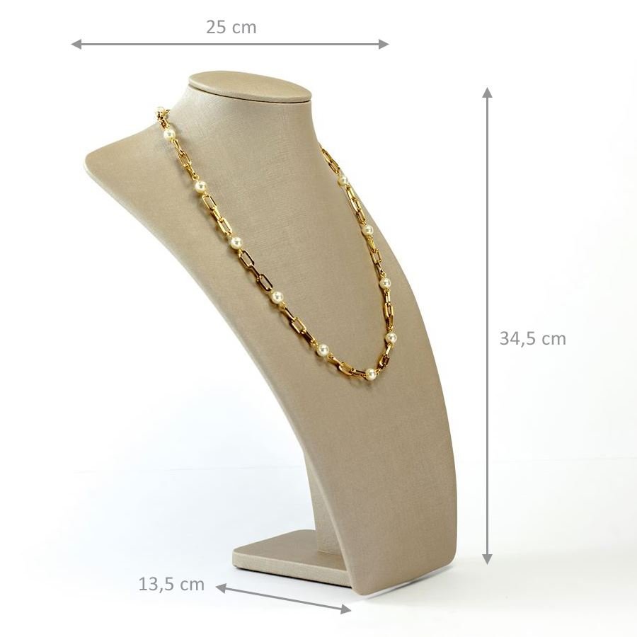 Busto Linea GG - 25x13,5x34,5 cm Dunny Champagne