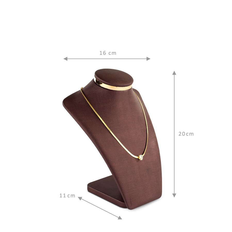 Busto Linea Metalic Pequeno 11x16x20cm Dunny Bordô