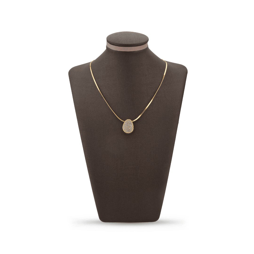 Busto Expositor Linea Metalic médio 11x18x25cm Dunny Coffe