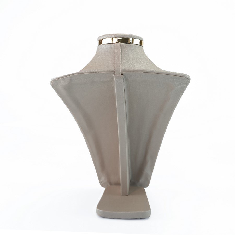 Busto Expositor Linea Metalic médio 11x18x25cm Dunny Champagne