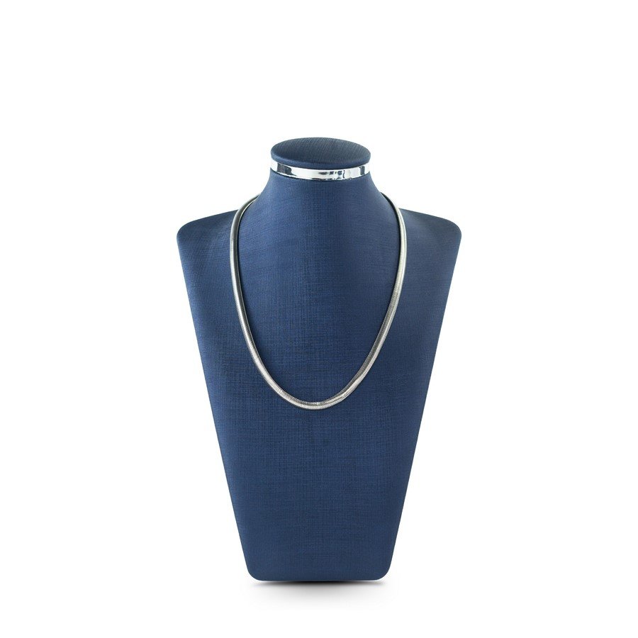 Busto Expositor Linea Metalic médio 11x18x25cm Dunny Azul Marinho