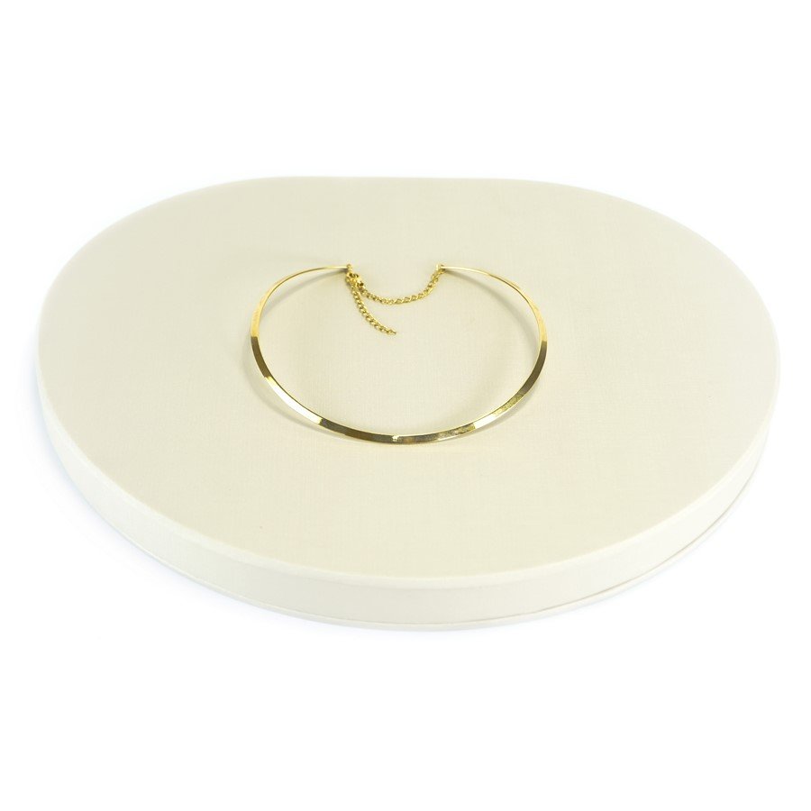 Base Expositora Orgânica Melodia - 2,5x31x26 cm. Dunny Off White