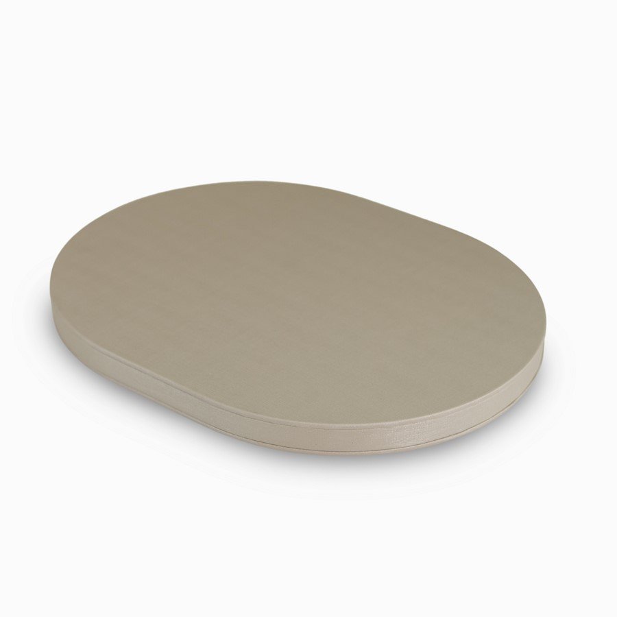 Base Expositora Oval Harmonia - 2,5x40x31 cm. Dunny Champagne