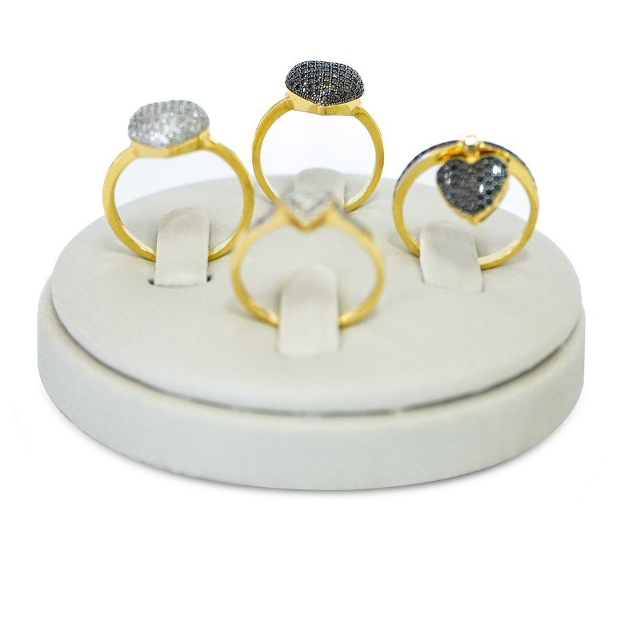 Expositor Anéis Lune Dunny Off White