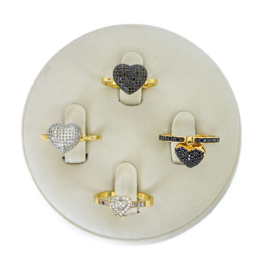 Expositor Anéis Lune Dunny Off White