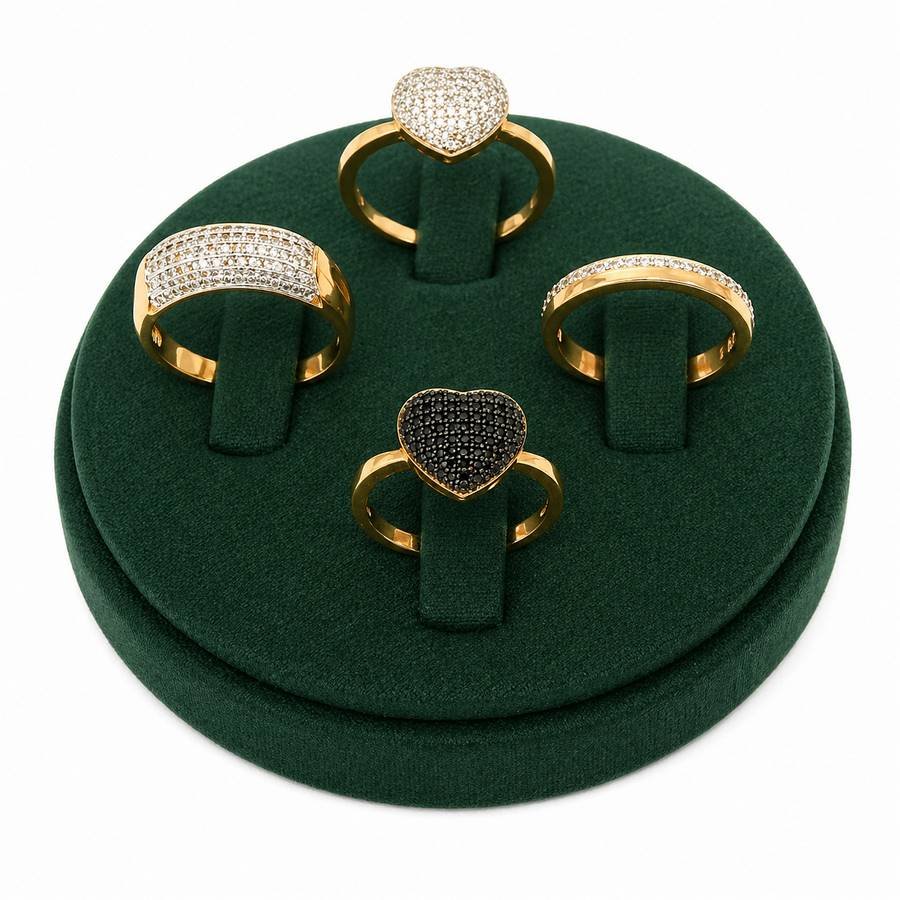 Expositor Anéis Lune Dunny Verde