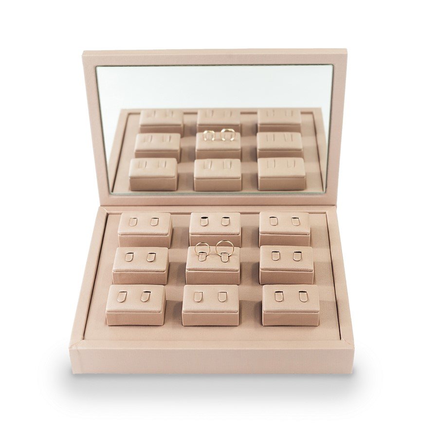 Vitrine de Expositores Aliança 25x26x30 cm Dunny Rosa Cha