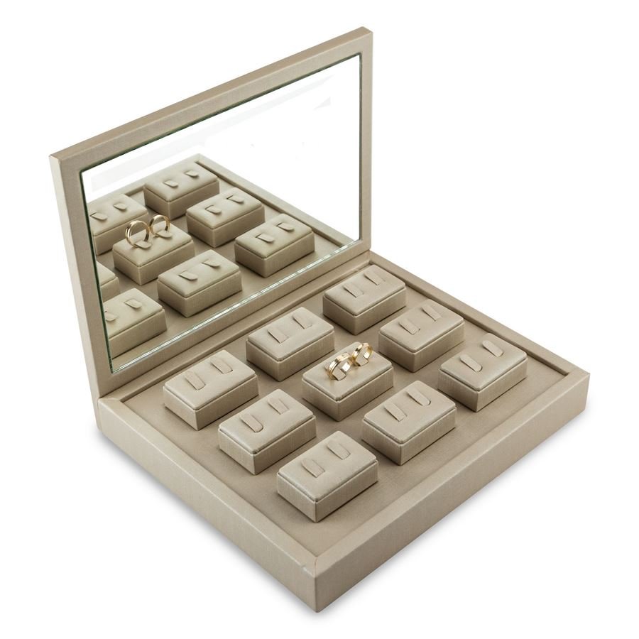 Vitrine de Expositores Aliança 25x26x30 cm Dunny Champagne