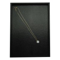 Bandeja Média Expositora - 21,5x29,5x2,3 cm. Vinil Vinil Helene Preto