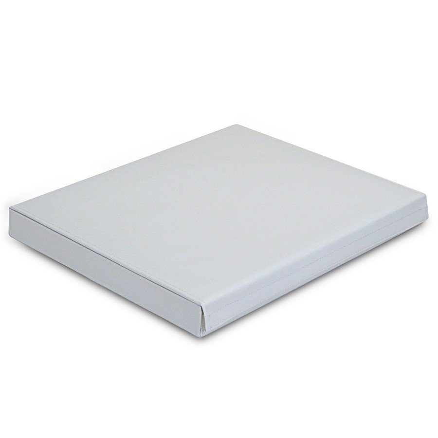 Bandeja Grande Expositora para Joias - 29,5x36,5x3,3 cm. Vinil Vinil Branco
