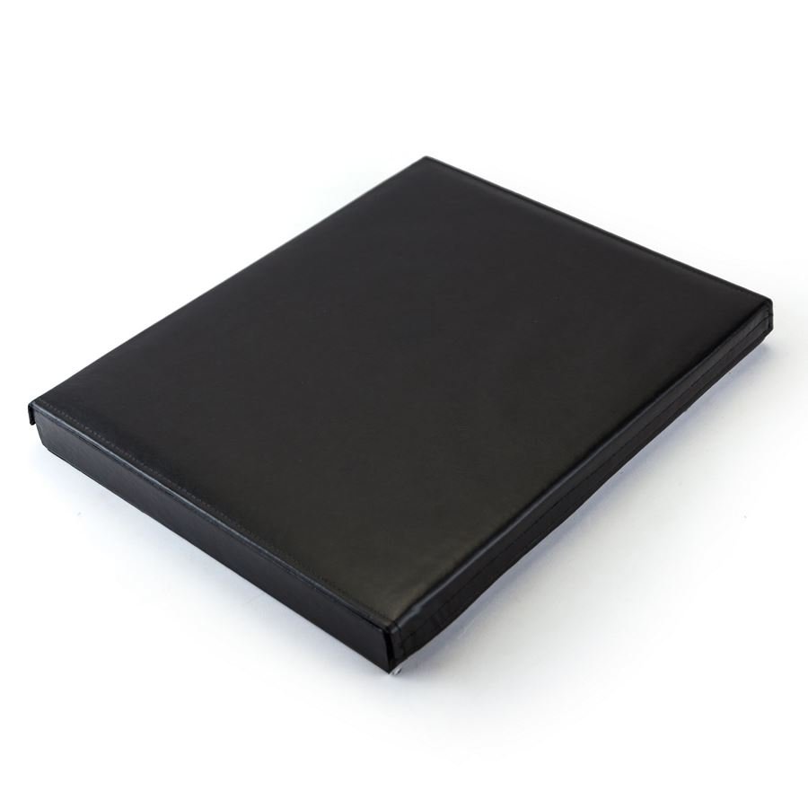 Bandeja Grande Expositora para Joias - 29,5x36,5x3,3 cm. Vinil Vinil Helene Preto