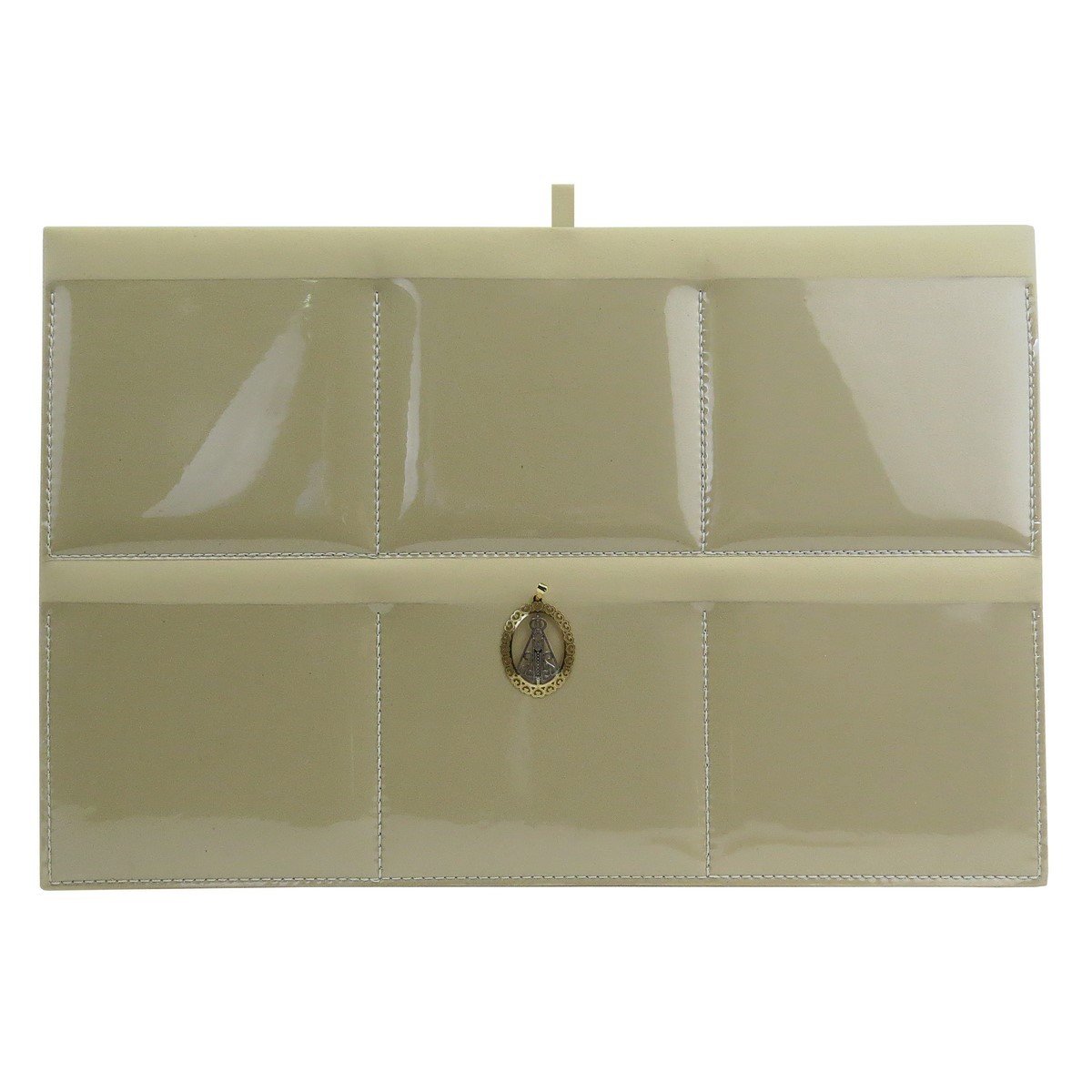 Placa Grande Expositora para Pingentes - 23,5x36 cm. Vinil Vinil Marfim