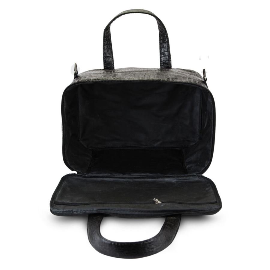 Bolsa 5 Bandejas de Joias - 18x28,5 cm Creta Preto