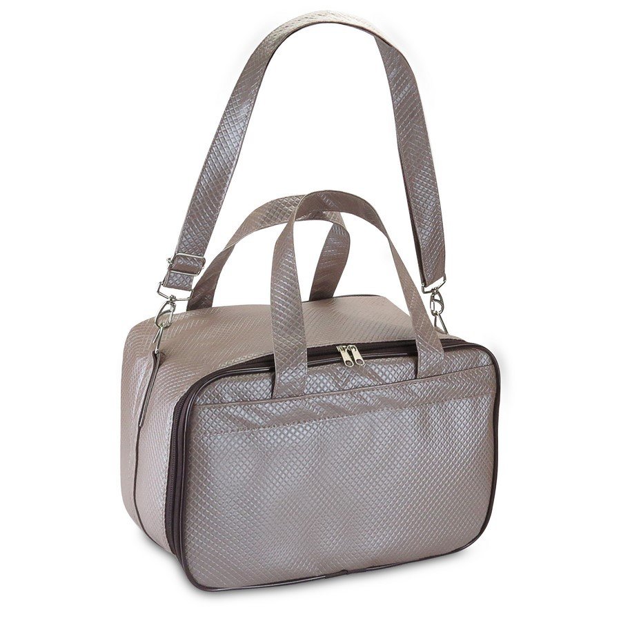 Bolsa 5 Bandejas de Joias - 18x28,5 cm. Rodes Capuccino Metalizado