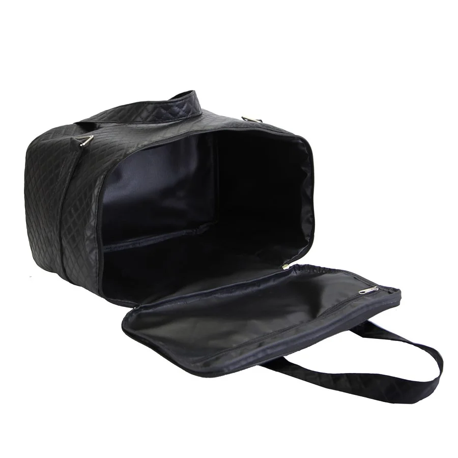 Estojo 5 Bandejas para Joias - 21x29x3,3 cm Matelassê Preto