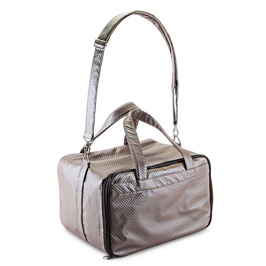 Estojo 5 Bandejas para Joias - 21x29x3,3 cm Rodes Capuccino Metalizado