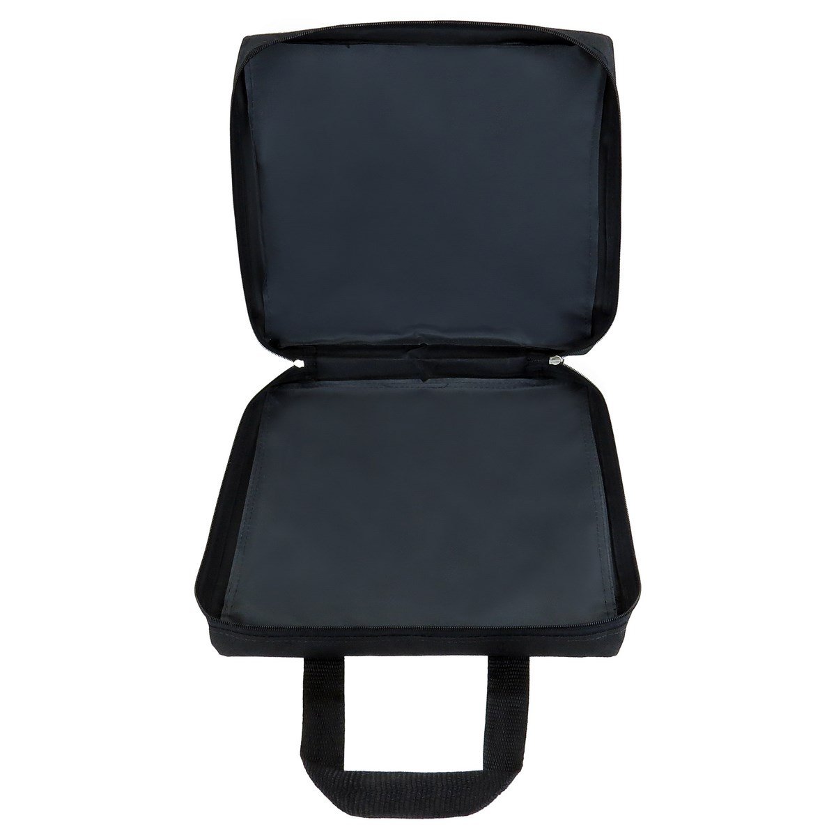 Bolsa para Caderno de Joias 4 Faces - 27,5x27x6 cm. Preto