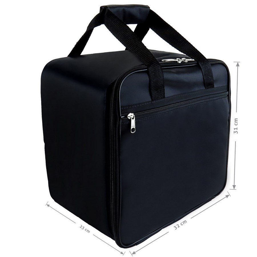 Bolsa 8 Bandejas para Joias - 21x29 cm. Preto