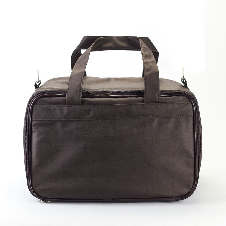 Bolsa para Bandejas de Jóias - 18x28,5x3,3 cm Bolsa Dunny Coffe - Bandeja Suede Marrom