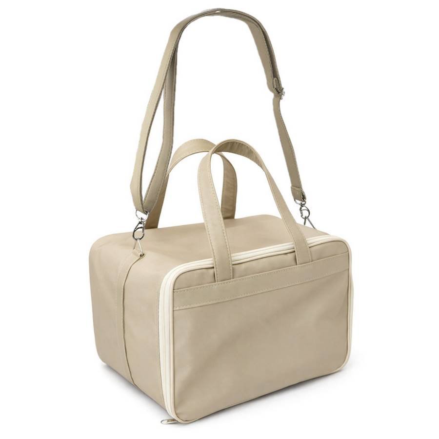 Bolsa para Bandejas de Jóias - 18x28,5x3,3 cm Bolsa Dunny Champagne - Bandeja Suede Bege