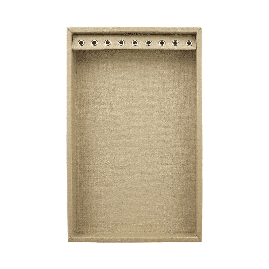 Bolsa para Bandejas de Jóias - 18x28,5x3,3 cm Bolsa Verde - Bandeja Dunny Champagne