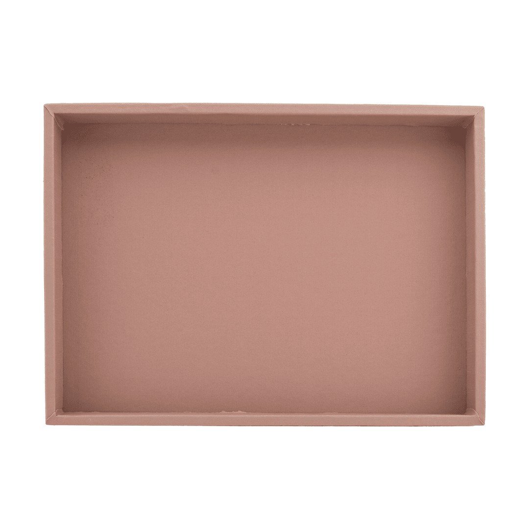 Kit Bandejas Expositoras + Bolsa para Joias - 21,5x29,5x3 cm Bolsa Reptil Rosa Blush - Bandeja Dunny Rosa Cha