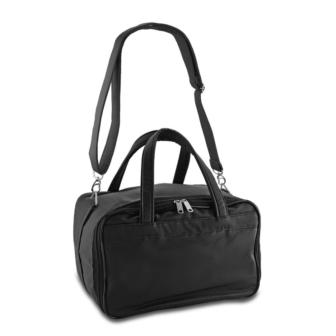 Kit Bandejas Expositoras + Bolsa para Joias - 21,5x29,5x3 cm Bolsa Dunny Preto - Bandeja Dunny Preto