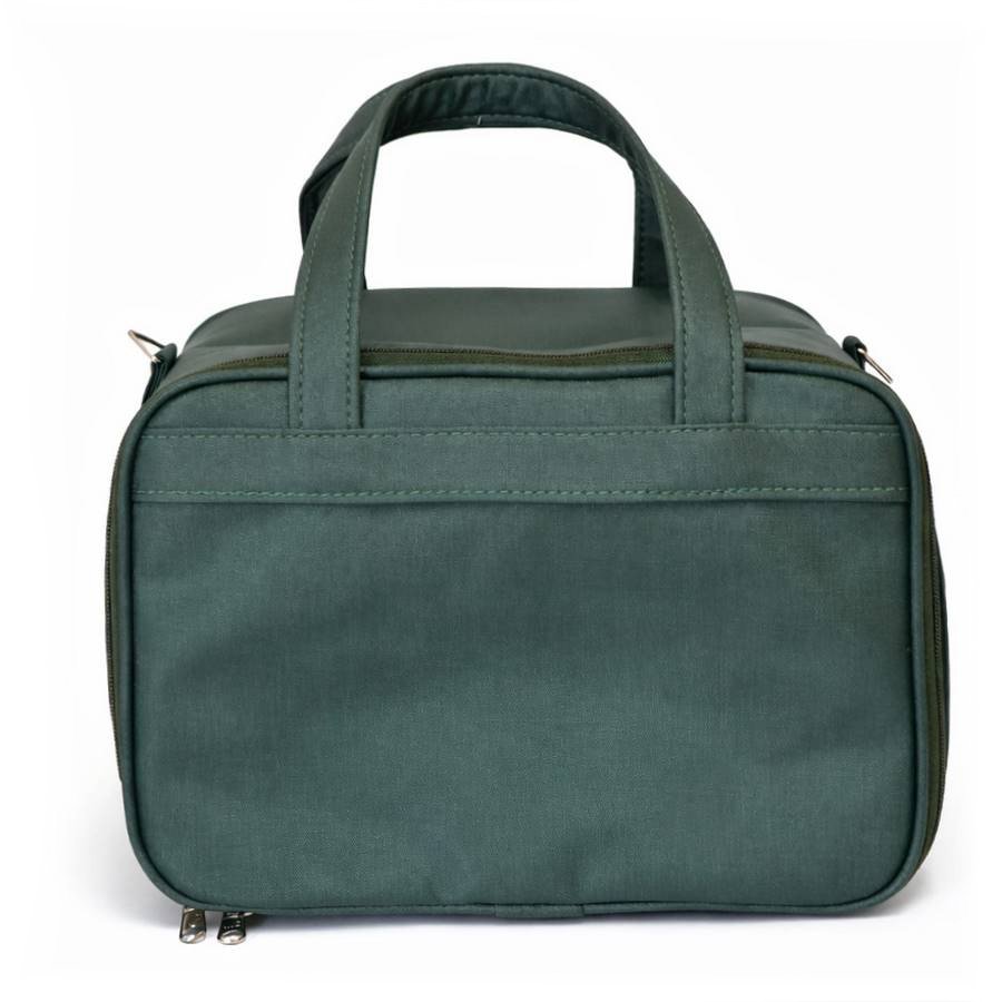Kit Bandejas Expositoras + Bolsa para Joias - 21,5x29,5x3 cm Bolsa Dunny Verde - Bandeja Dunny Champagne