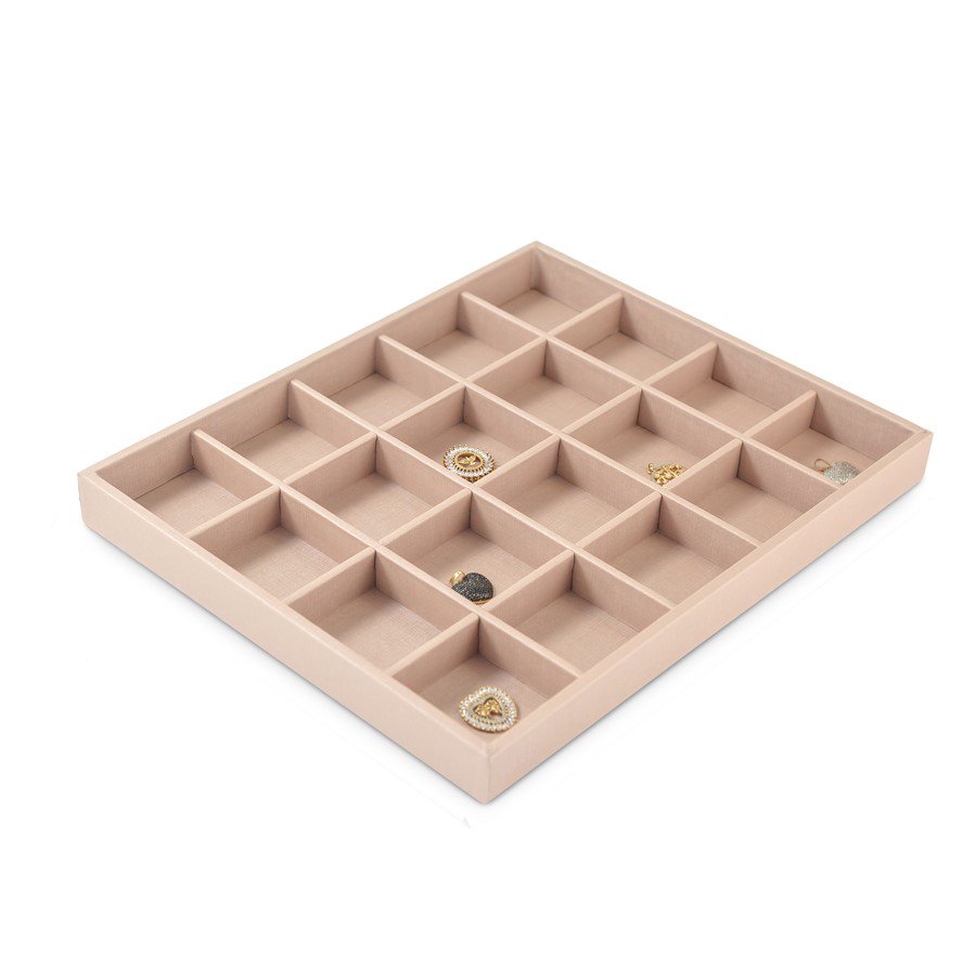 Bandeja Grande Expositora para Joias - 29,5x36,5x3,3 cm. Dunny Rosa Cha