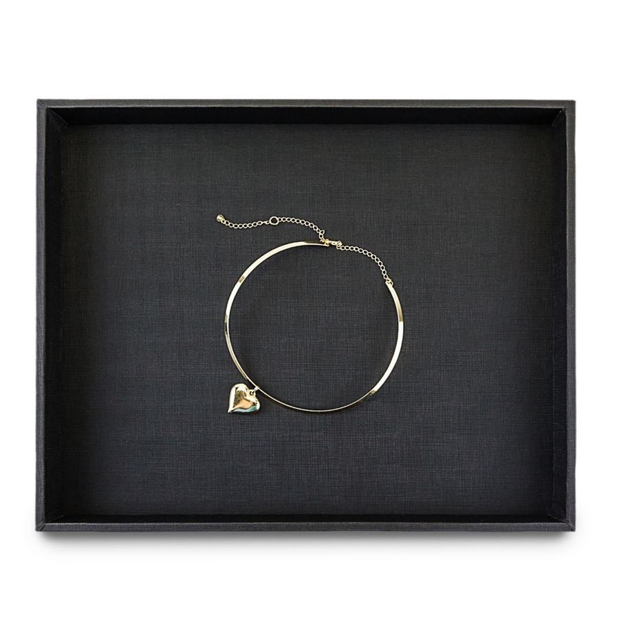 Bandeja Grande Expositora para Joias - 29,5x36,5x3,3 cm. Dunny Preto