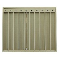 Bandeja Grande Expositora para Pulseiras - 29,5x36,5x2,3 cm. Dunny Champagne