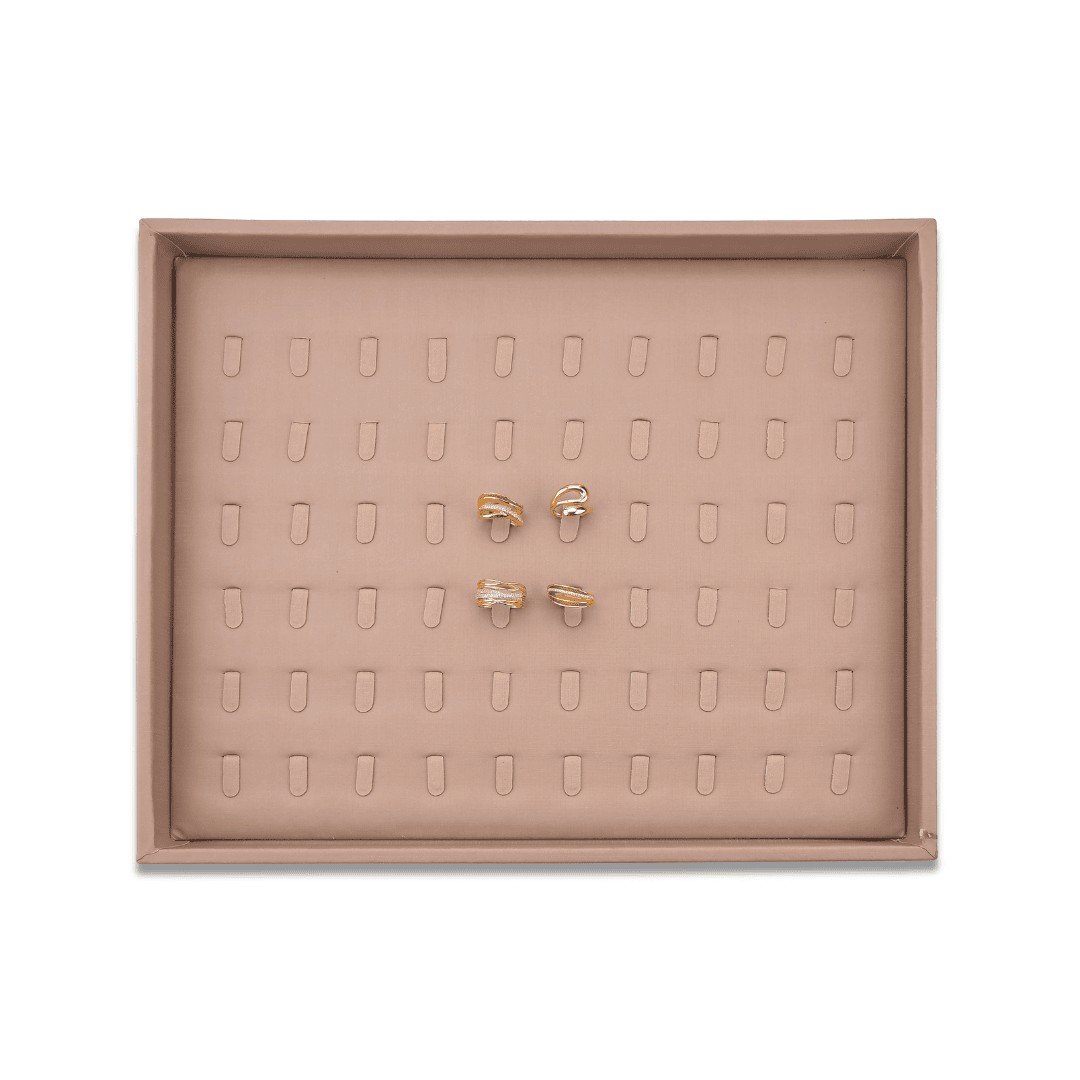 Bandeja 60 Linguetas - 29x36cm Dunny Rosa Cha