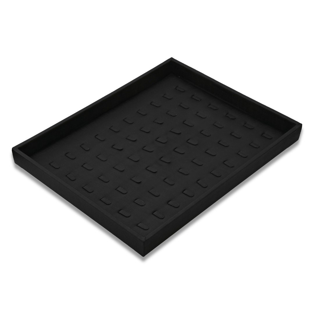 Bandeja 60 Linguetas - 29x36cm Dunny Preto