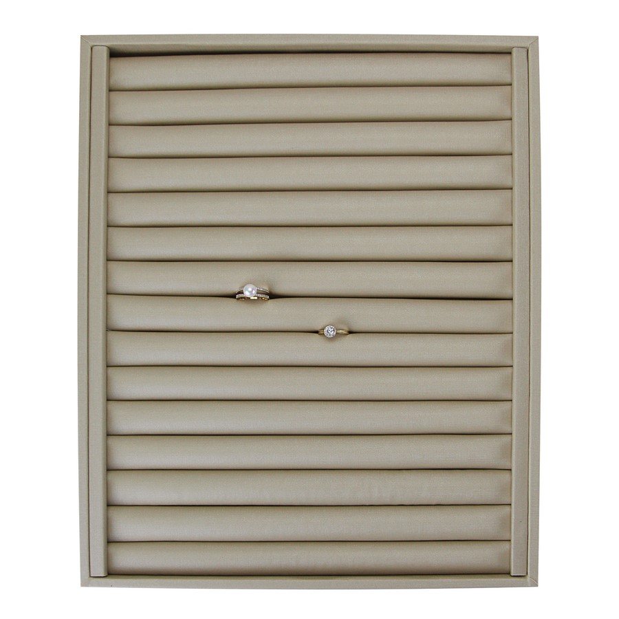 Bandeja Grande Expositora para Anéis - 29,5x36,5x3,3 cm. Dunny Champagne