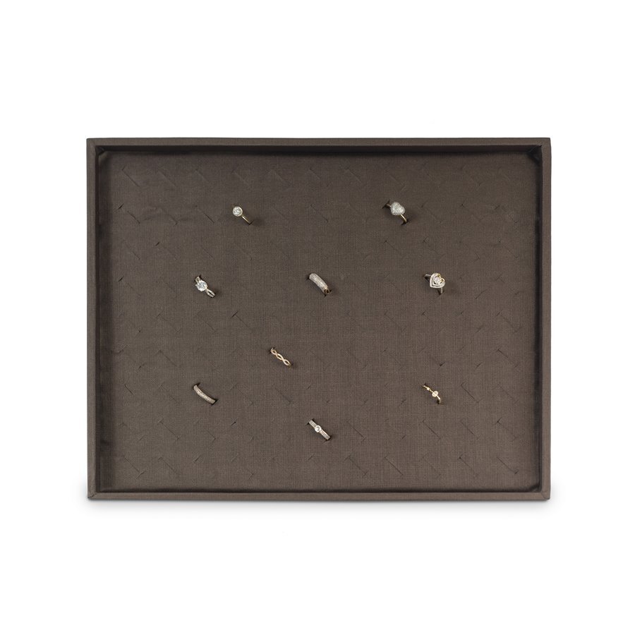 Bandeja Grande Expositora para Anéis - 29,5x36,5x3,3 cm. Dunny Coffe