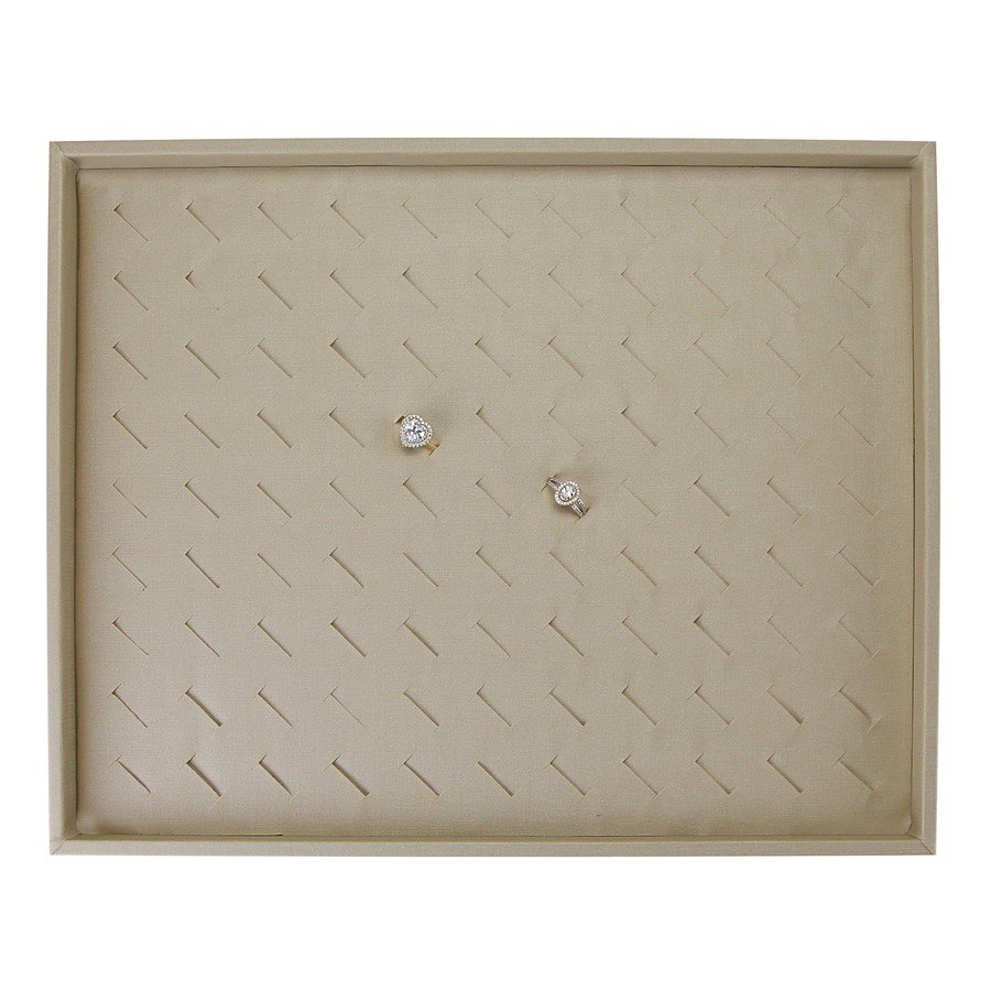 Bandeja Grande Expositora para Anéis - 29,5x36,5x3,3 cm. Dunny Champagne