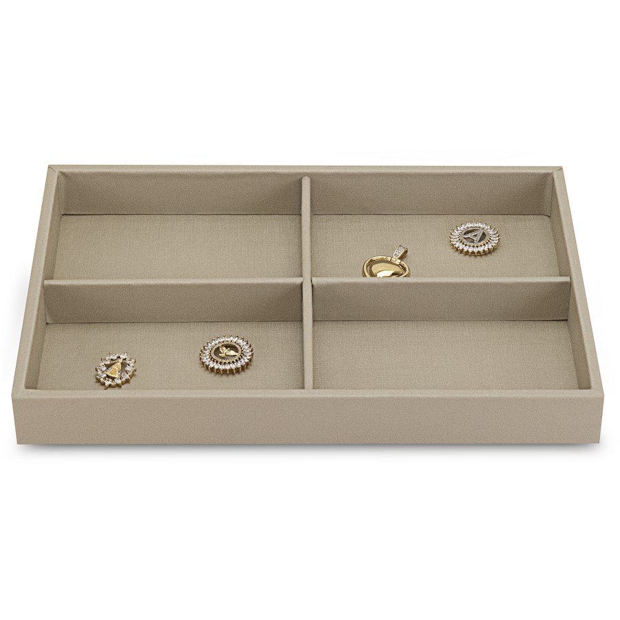 Bandeja Média Expositora - 21,5x29,5x3,3 cm. Dunny Champagne