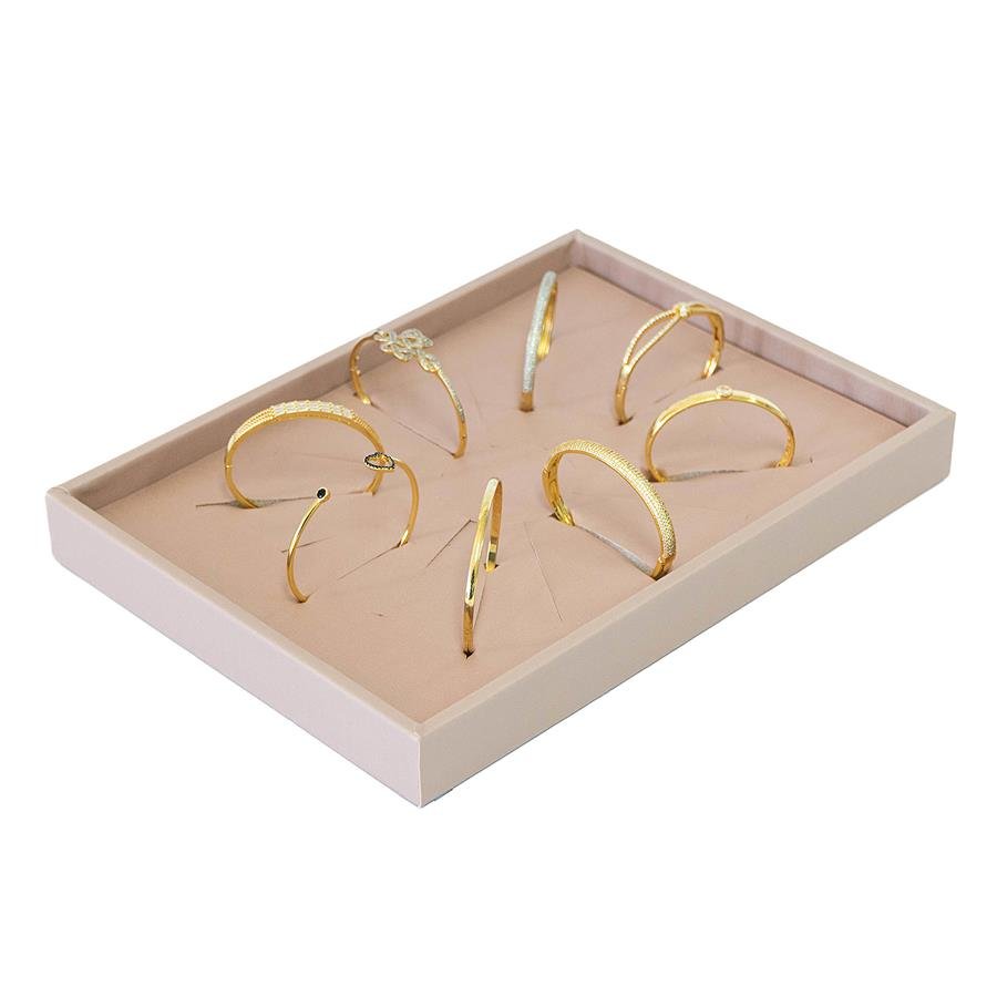 Bandeja Média para Braceletes - 21x29x3 cm Dunny Rosa Cha