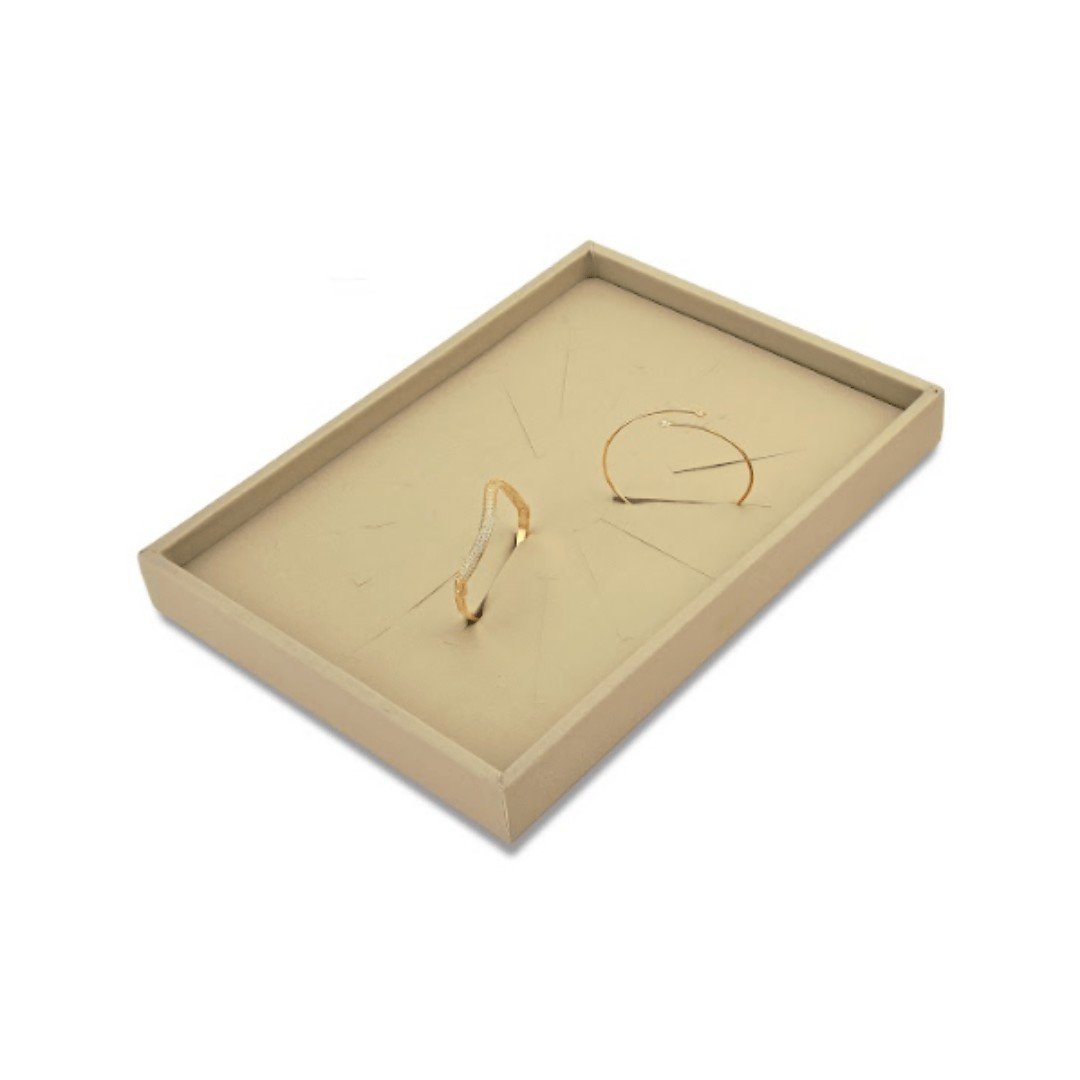 Bandeja Média para Braceletes - 21x29x3 cm Dunny Champagne