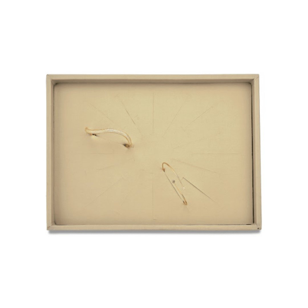 Bandeja Média para Braceletes - 21x29x3 cm Dunny Champagne