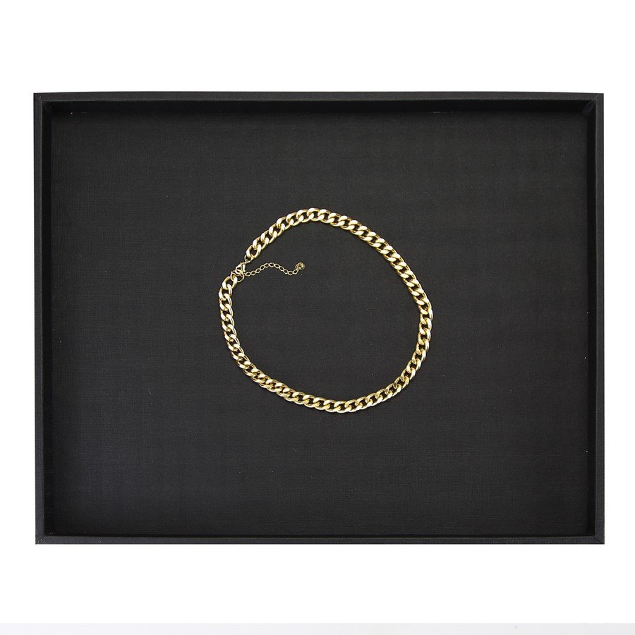 Bandeja Grande Expositora para Jóas - 29,5x36,5x2,3 cm. Dunny Preto